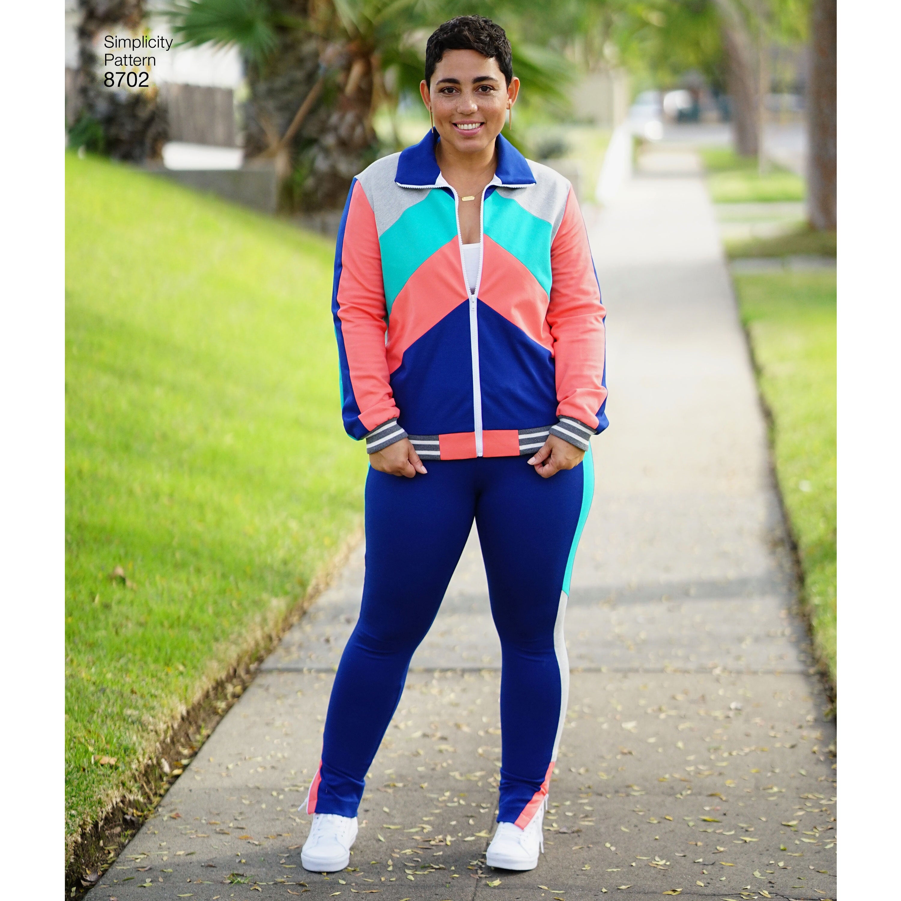 Simplicity 8702 Mimi G Women's Knit Jacket, Pant and Leggings - Sewing Pattern