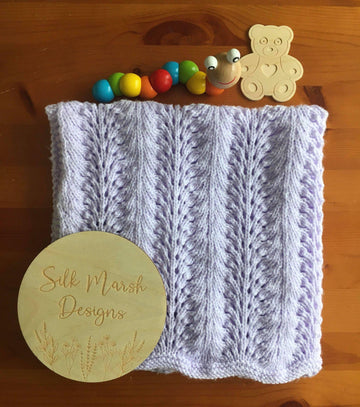 Margaret Baby Blanket Knitting Pattern