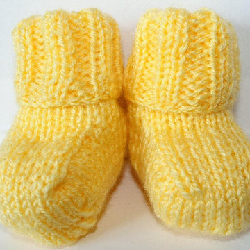 Sweet & Simple Baby Booties