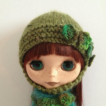Helmet hat for Blythe and Middie Blythe doll