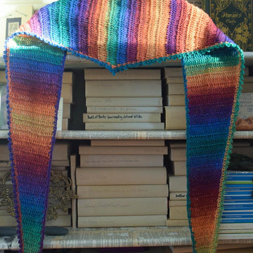 Rainbow After the Storm Shawlette
