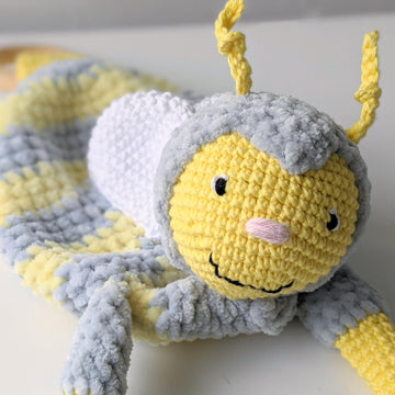 Bee Comforter and Teether, Bee Lovey