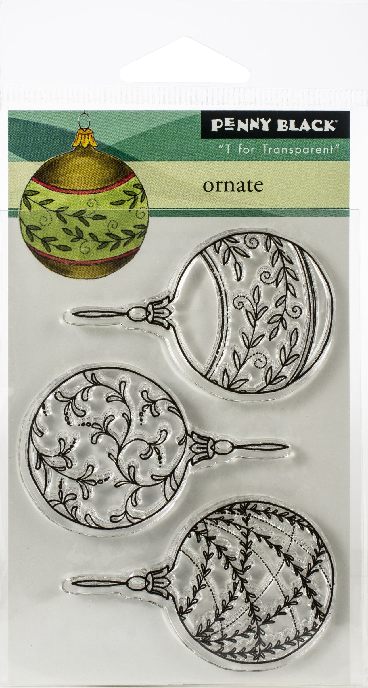 Penny Black Clear Stamps - Ornate 3"X4"