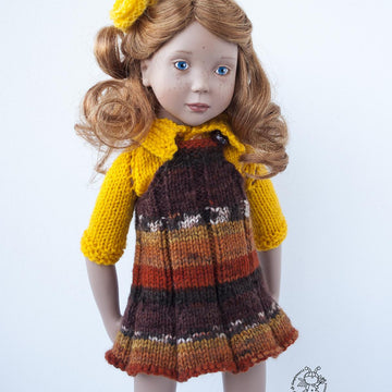 Outfit Autumn for doll 16"-18"