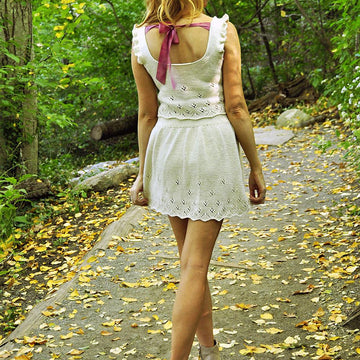 Twirl of Your Dreams Crop Top and Skirt