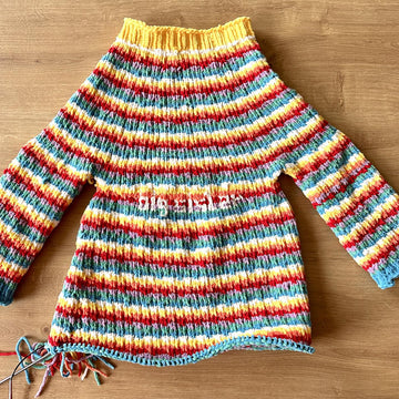 Colourful big sister dress