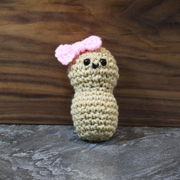 Crochet Peanut Amigurumi Food