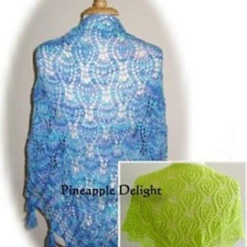 K568-Pineapple Delight Shawl
