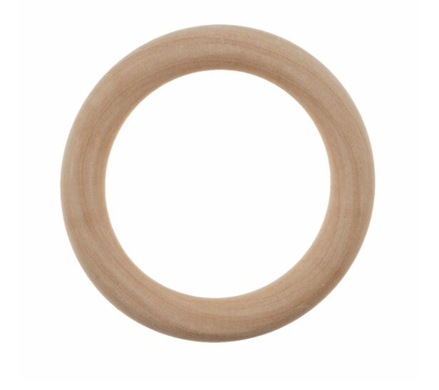Trimits Macrame Wooden Craft Rings 7cm