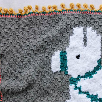 Alpaca Love C2C Blanket