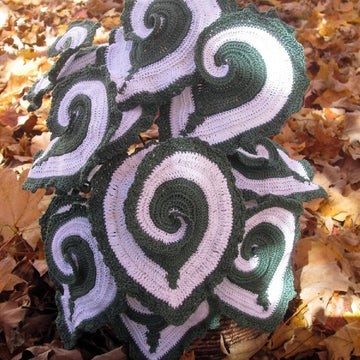 Escargot Begonia Crochet decor