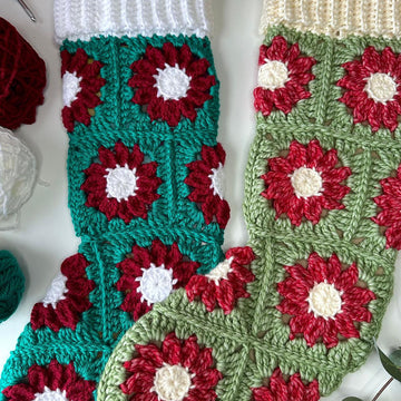 Poinsettia Stocking