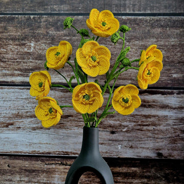 Buttercup flower bouquet
