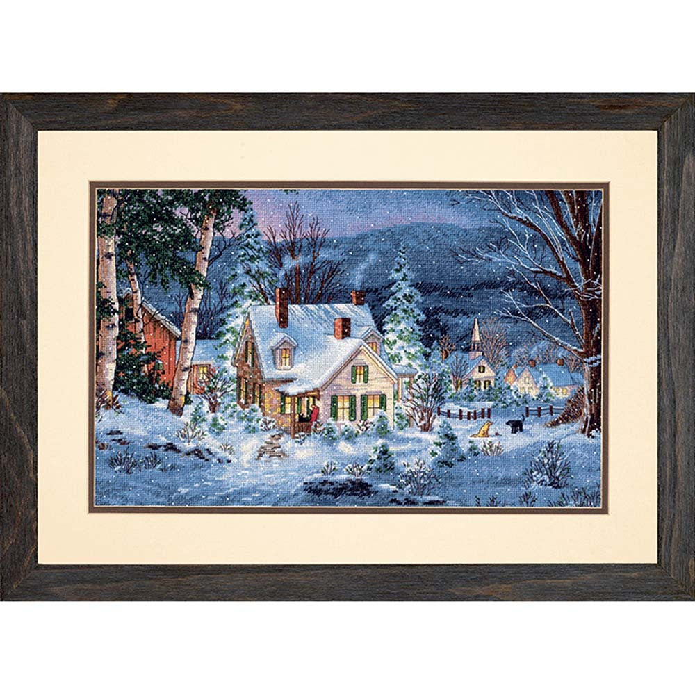 Dimensions Winter's Hush Cross Stitch Kit