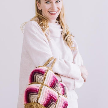 Blush Blizzard Puffer Purse