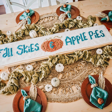 Fall Skies & Apple Pies Table Runner