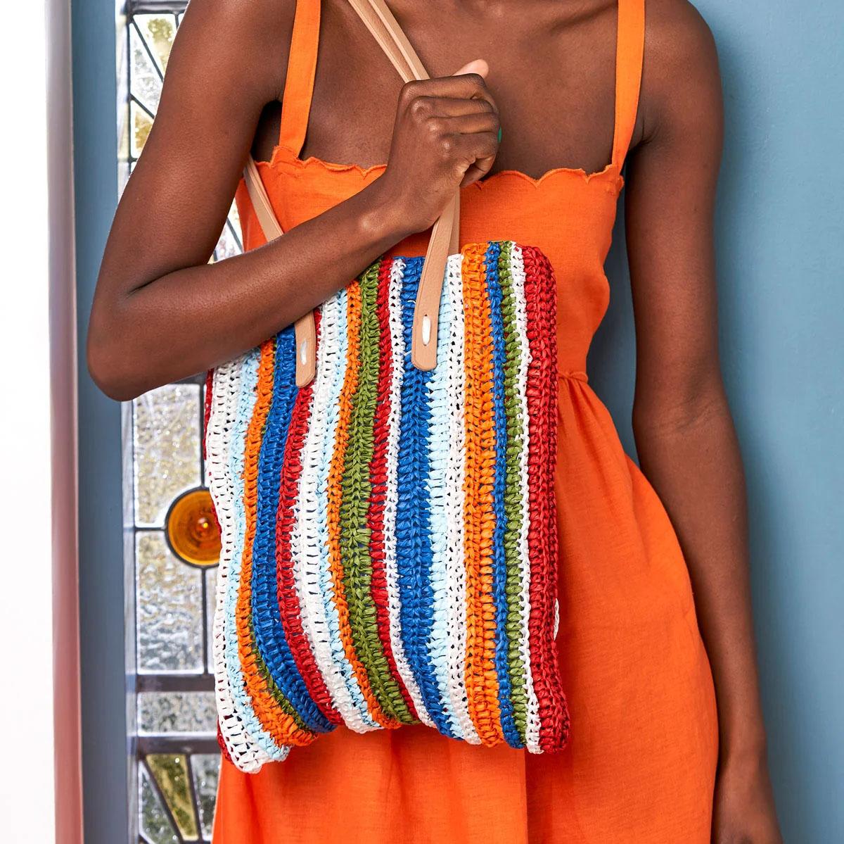 Raffia Tote Bag Crochet Pattern