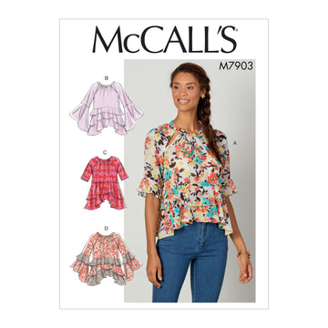 McCall's Misses' Tops M7903 - Sewing Pattern