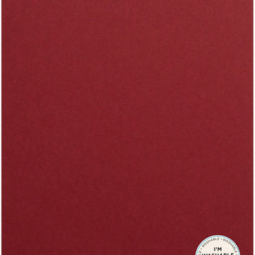 American Crafts Washable Matte Paper 8.5"X11" - Rouge