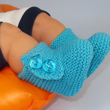 Baby Button Up Booties (Bootees)