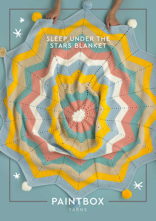 Sleep Under the Stars Blanket - Free Crochet Pattern For Home in Paintbox Yarns