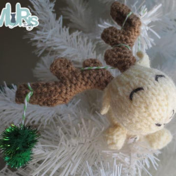 Chocolate Moose Hanging Ornament