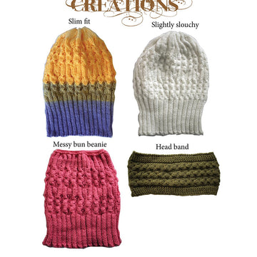 Cape Beanies In Rows