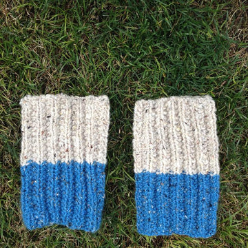 Color Block Boot Cuffs