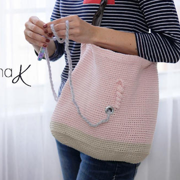 Pig Project Bag or Purse for Crafters