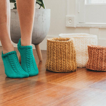 Whims Easy Flat Knit Socks
