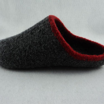 Men's Scuff Felted Slippers Knit Pattern