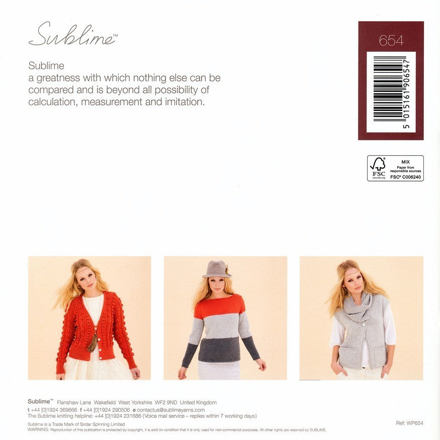 The Fourth Fabulous Sublime Extrafine Merino Wool DK - 654