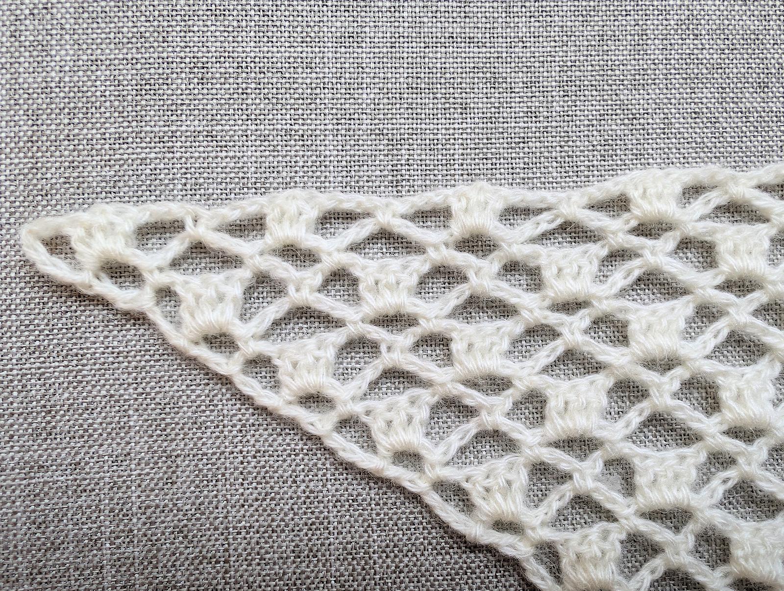 Crochet Bandana/Shawl Pattern/Chart #7