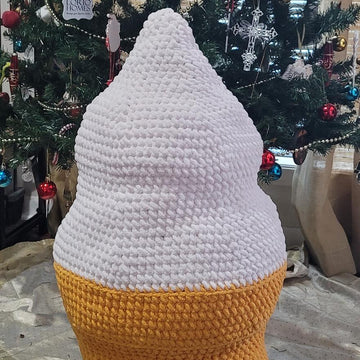 Ice Cream Cone Pillow