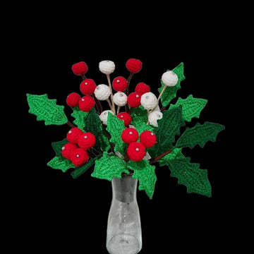 Christmas Holly leaves and Berries