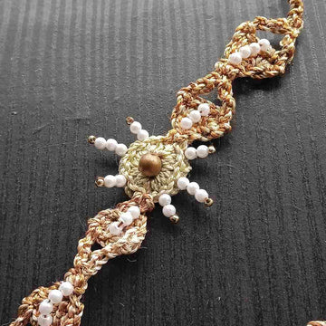 Radha Rakhi Bracelet Bangle Crochet Pattern