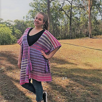 Sunset Poncho