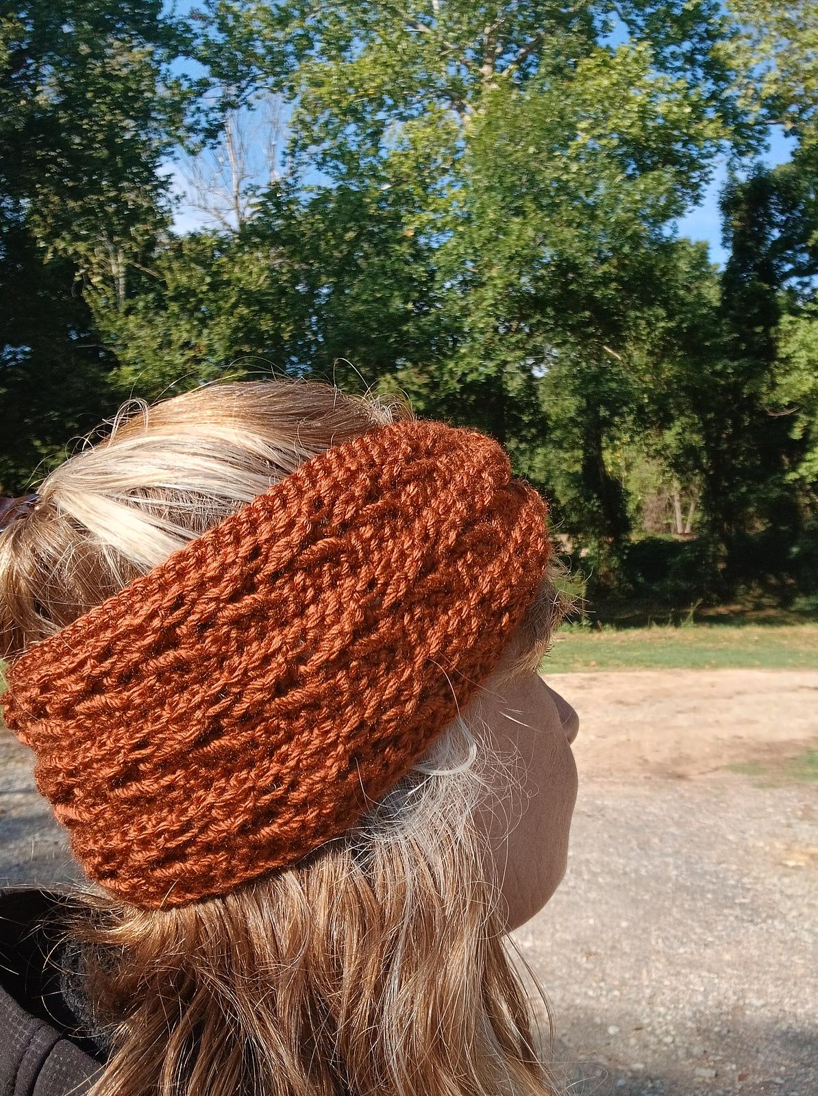 River Arrow Headband/Ear Warmer