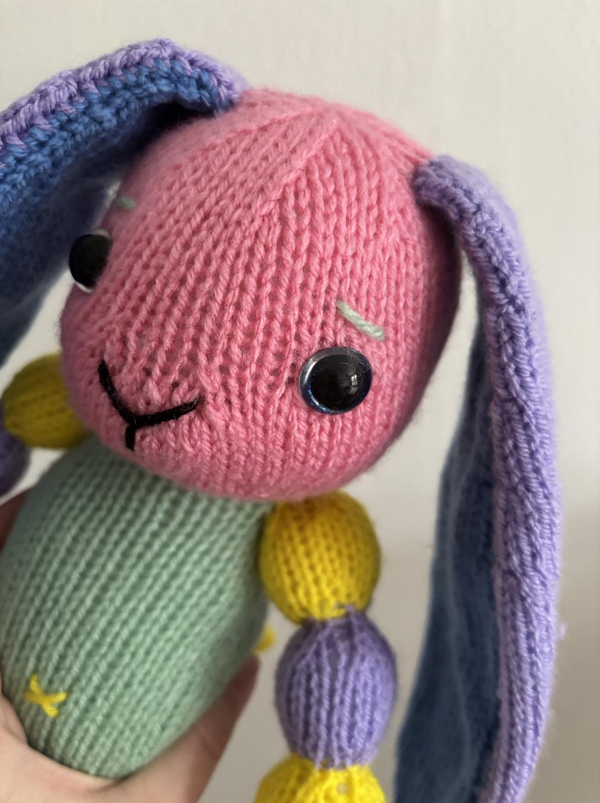 Rainbow Bunny Toy