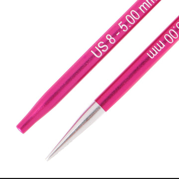 Knitter's Pride Zing Special Interchangeable Needle Tips 16" (Deluxe Set - 7 pairs)