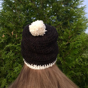 Hello Winter Pom-Pom Hat