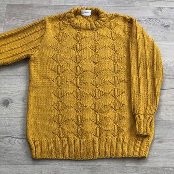 Textured Diamond Sweater