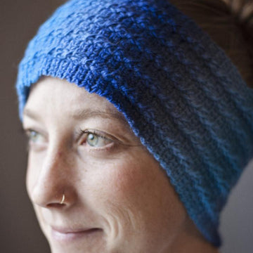 Spry Twist Mitts and Ear Warmer