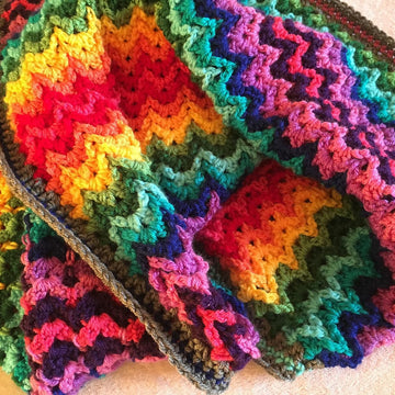 Rainbow Ridge Blanket