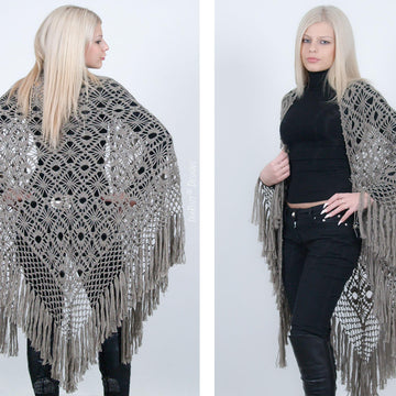 Peacock Eye Shawl