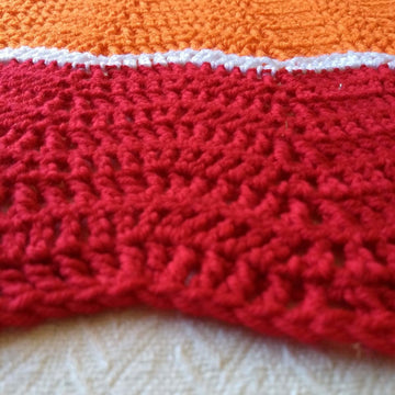 Rainbow Ripple Blanket