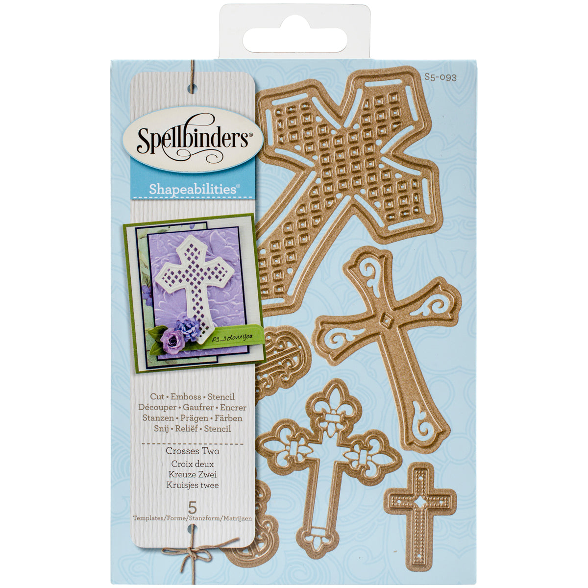 Spellbinders Shapeabilities Dies - Crosses