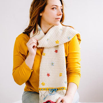 Merino Meadows Mitten & Scarf Set