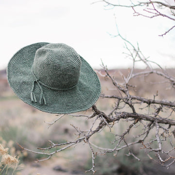 Cleo Wide Brim Fedora Sun Hat