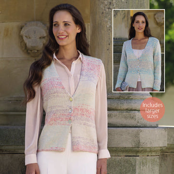 Cardigan and Waistcoat in Sirdar Toscana DK - 7976 - Downloadable PDF